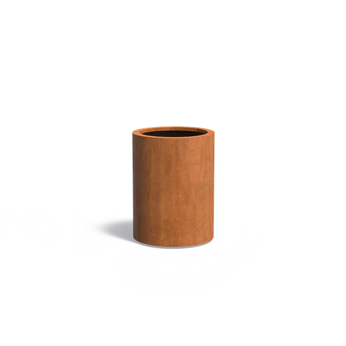 Adezz I Circum Pflanzgefäß aus Cortenstahl