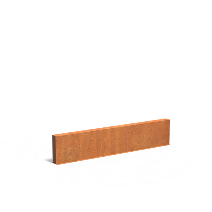 Adezz I Wand freistehend aus Cortenstahl