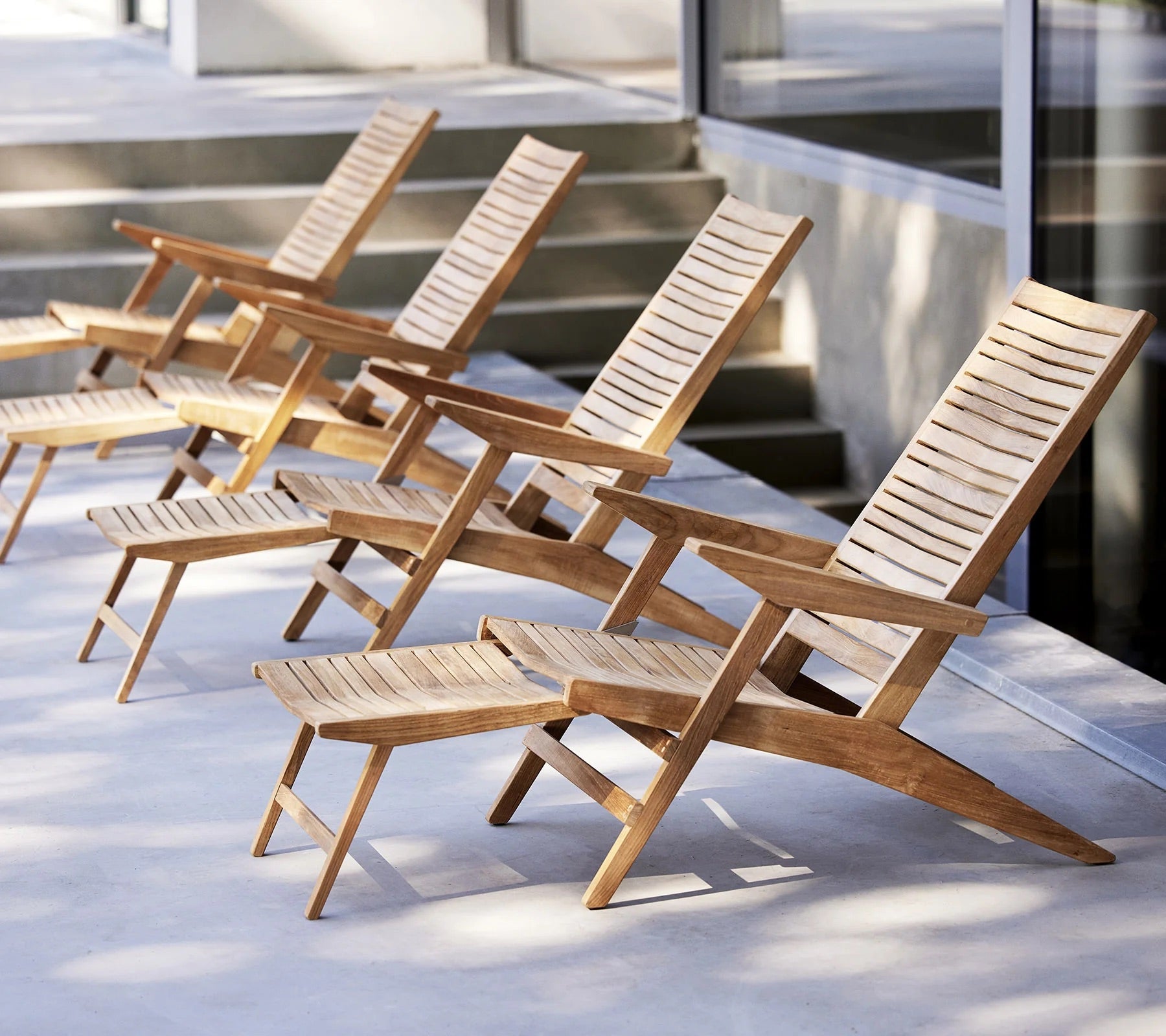 Cane-Line I Flip sun lounger