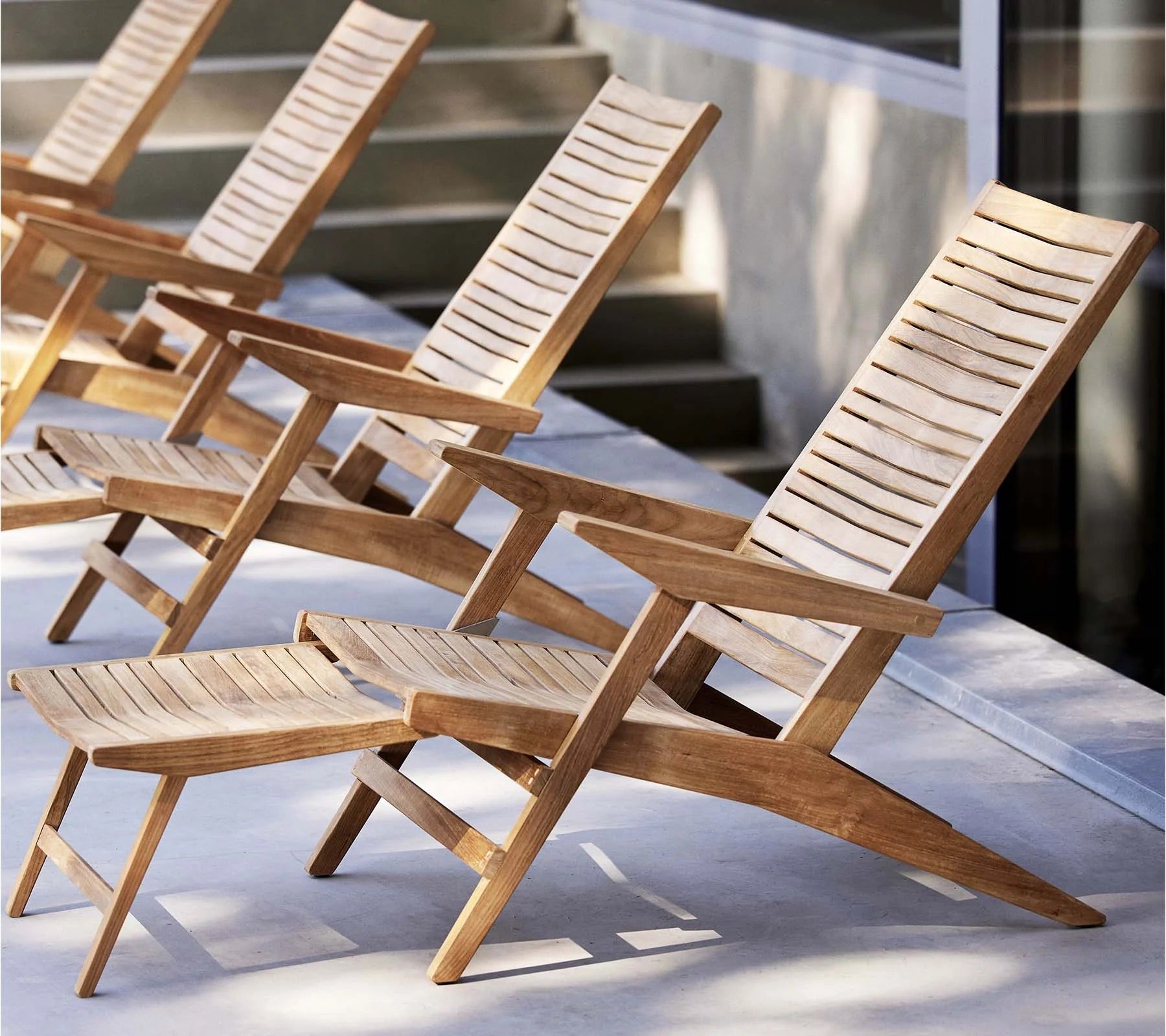 Cane-Line I Flip sun lounger