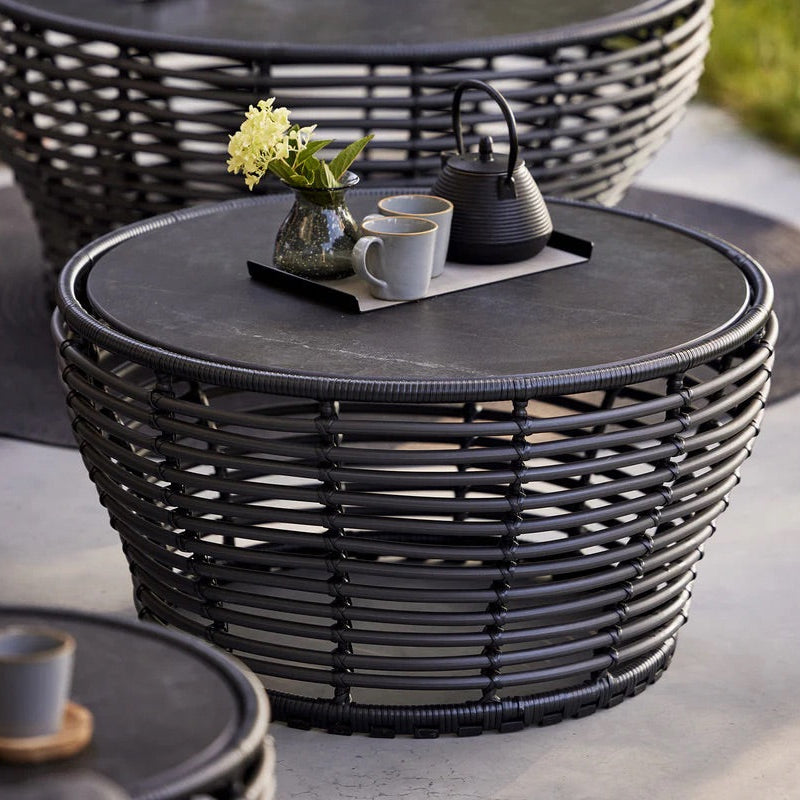 Cane-Line I Basket Couchtisch 75 cm, rund