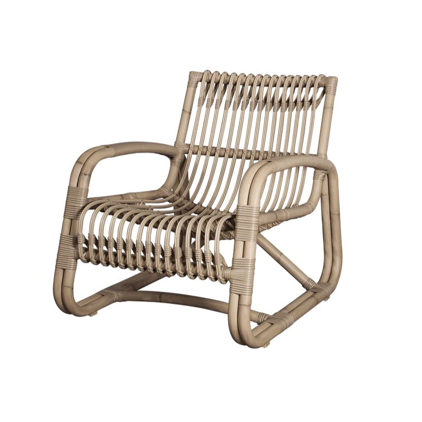 Cane-Line I Curve Loungesessel