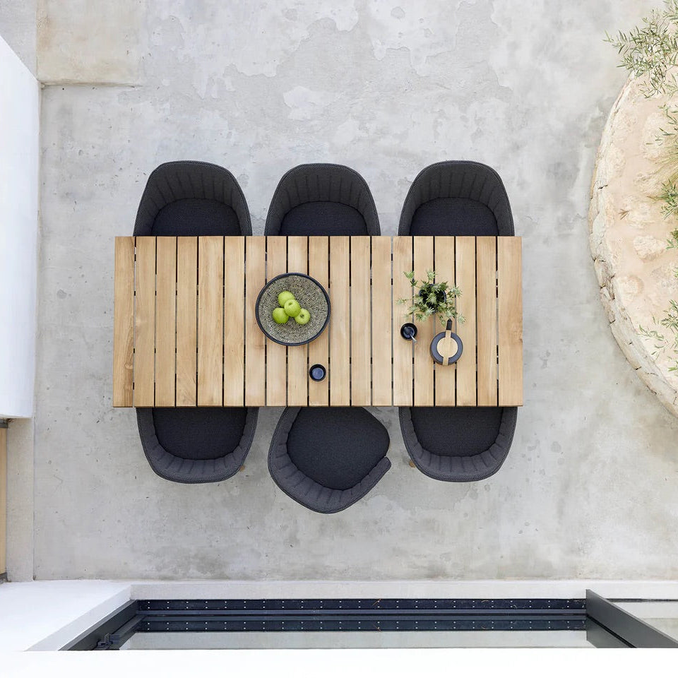 Cane-Line I Core Esstisch 210 cm, rechteckig