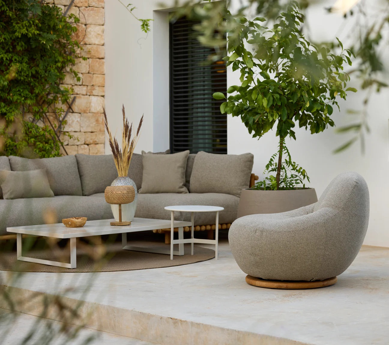 Cane-Line I Glaze Couchtisch 120 cm, rechteckig