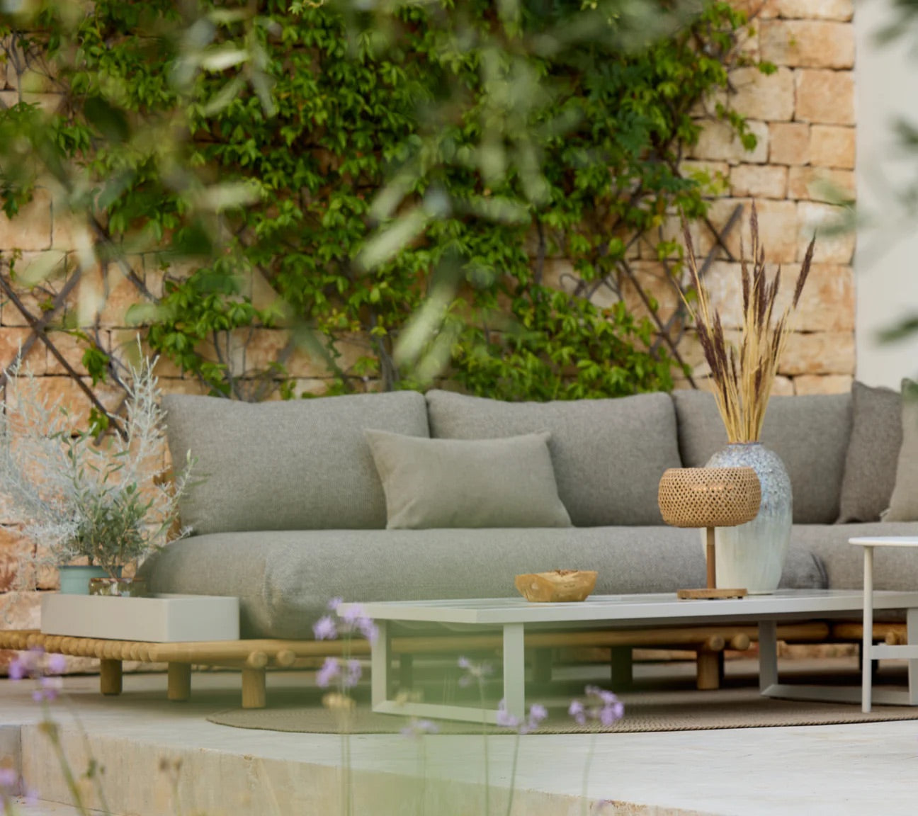 Cane-Line I Glaze Couchtisch 120 cm, rechteckig