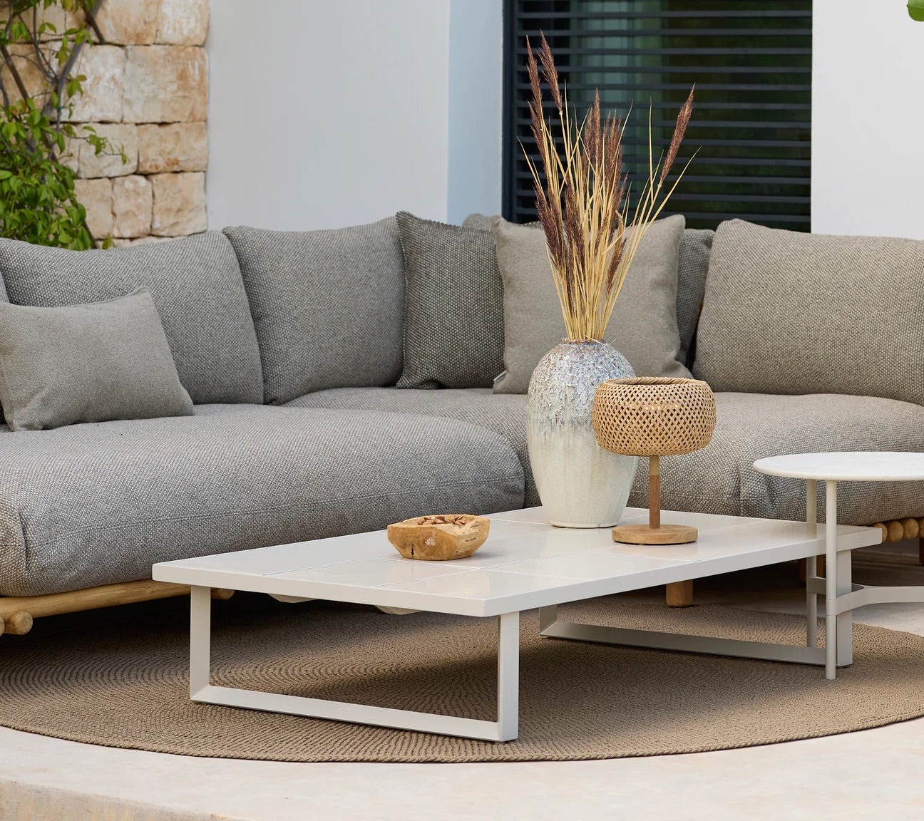 Cane-Line I Glaze Couchtisch 120 cm, rechteckig