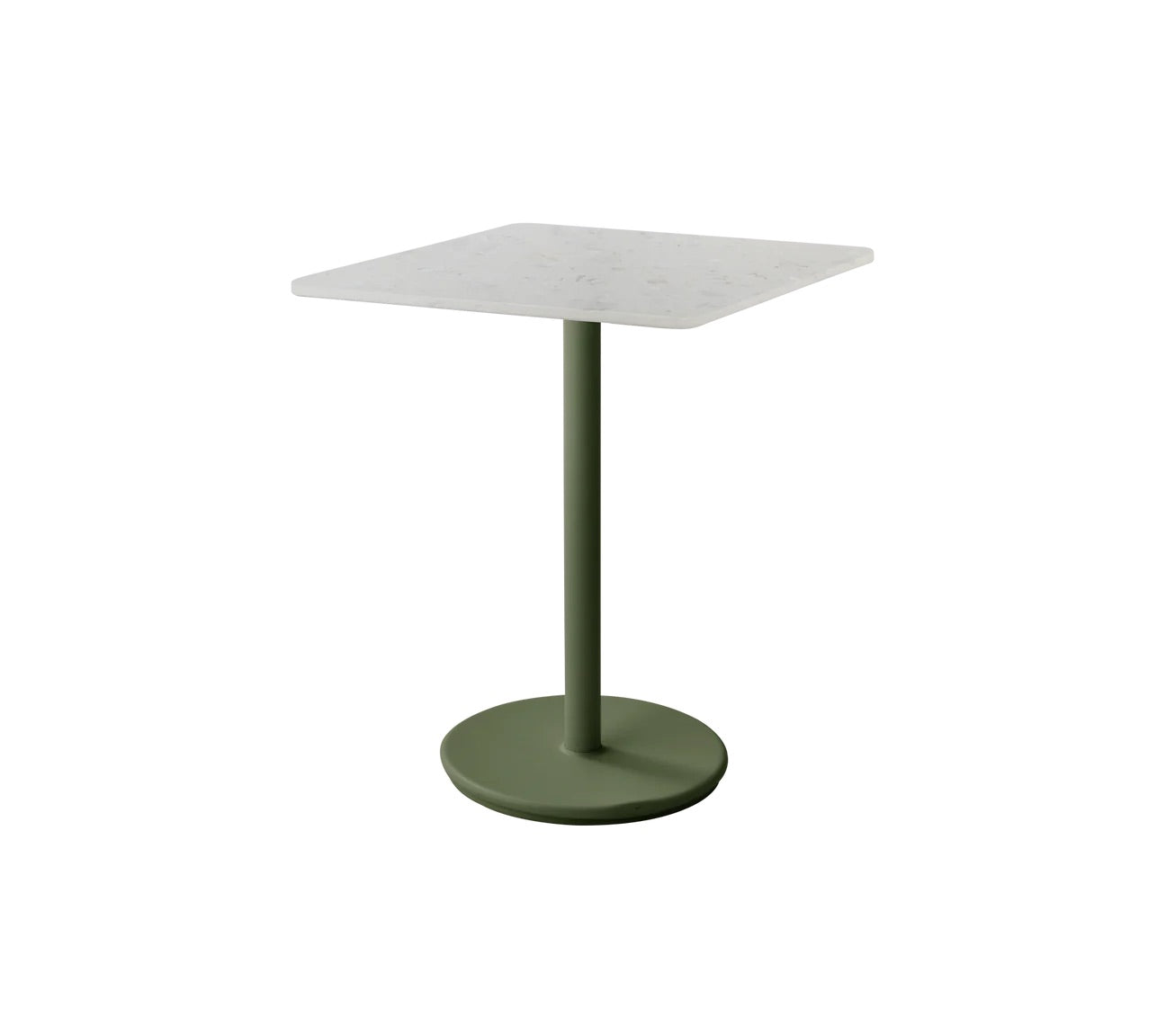 Cane-Line I Go Bistrotisch 75 cm, quadratisch