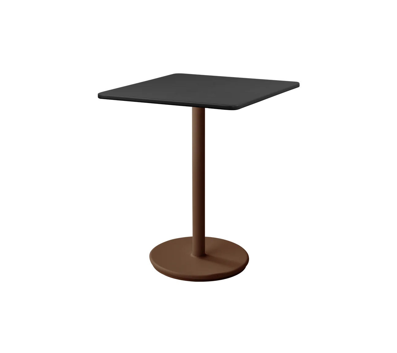 Cane-Line I Go Bistrotisch 75 cm, quadratisch