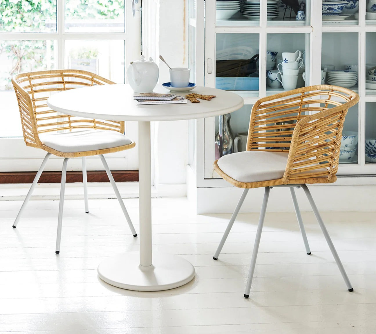 Cane-Line I Go Bistrotisch 80 cm, rund