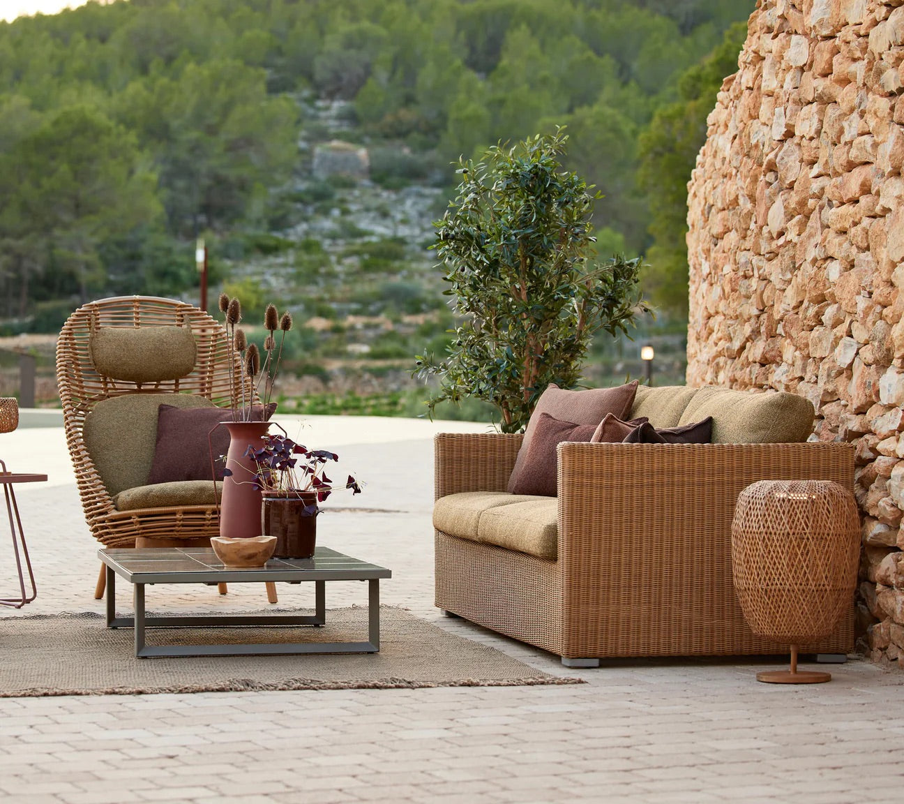 Cane-Line I Hive Highbacksessel