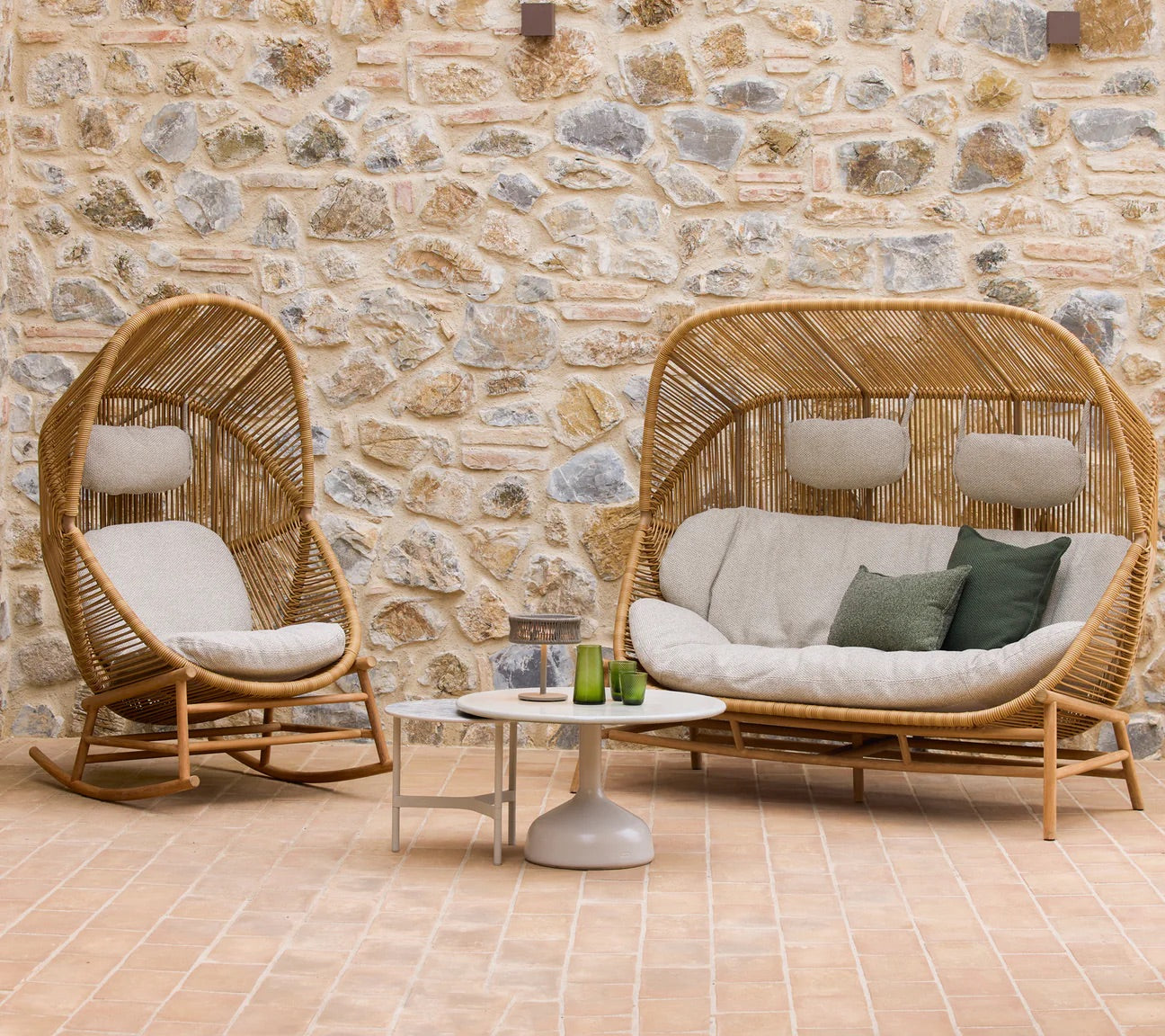 Cane-Line I Hive Schaukelstuhl