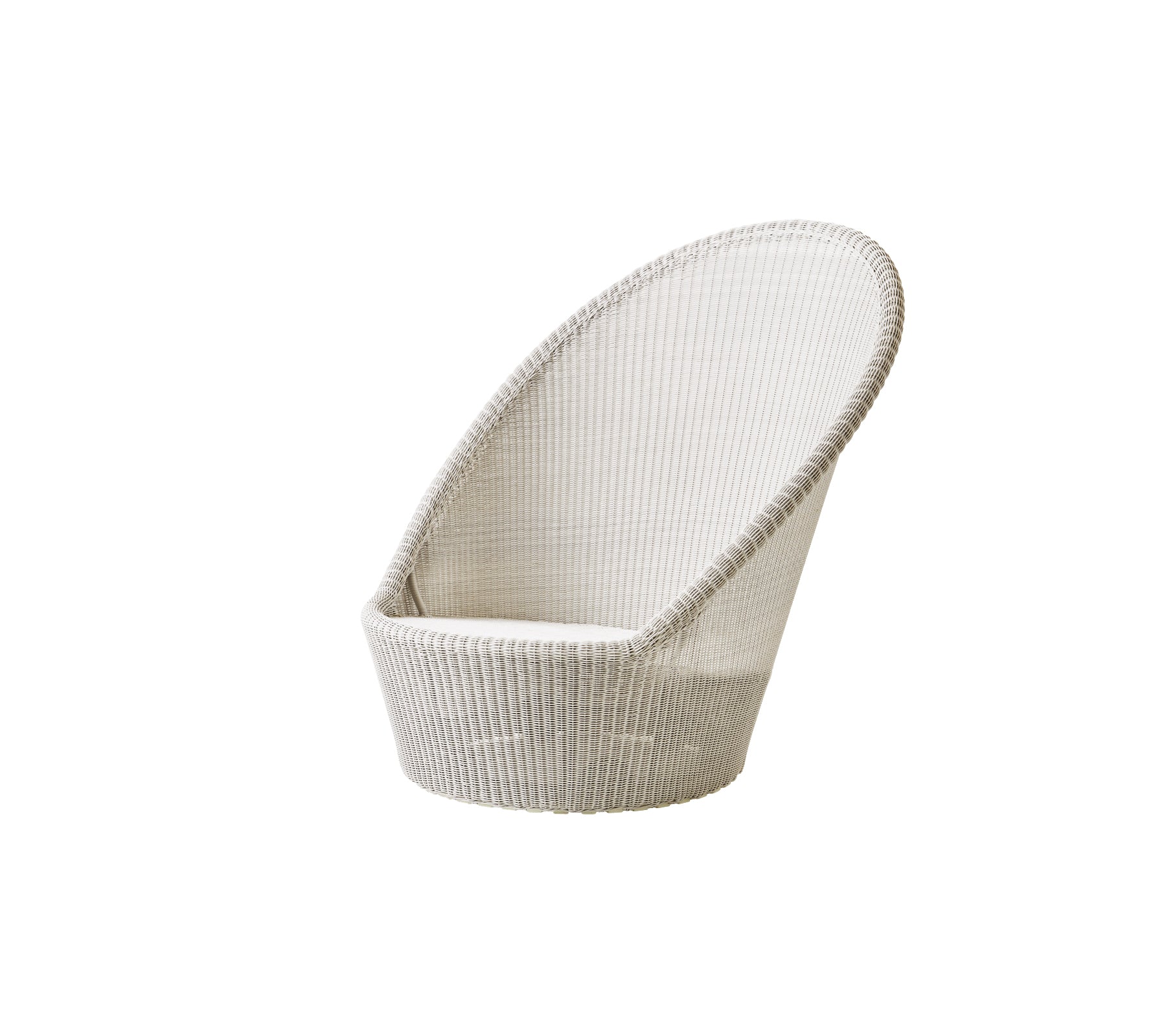 Cane-Line I Kingston sun lounger with wheels