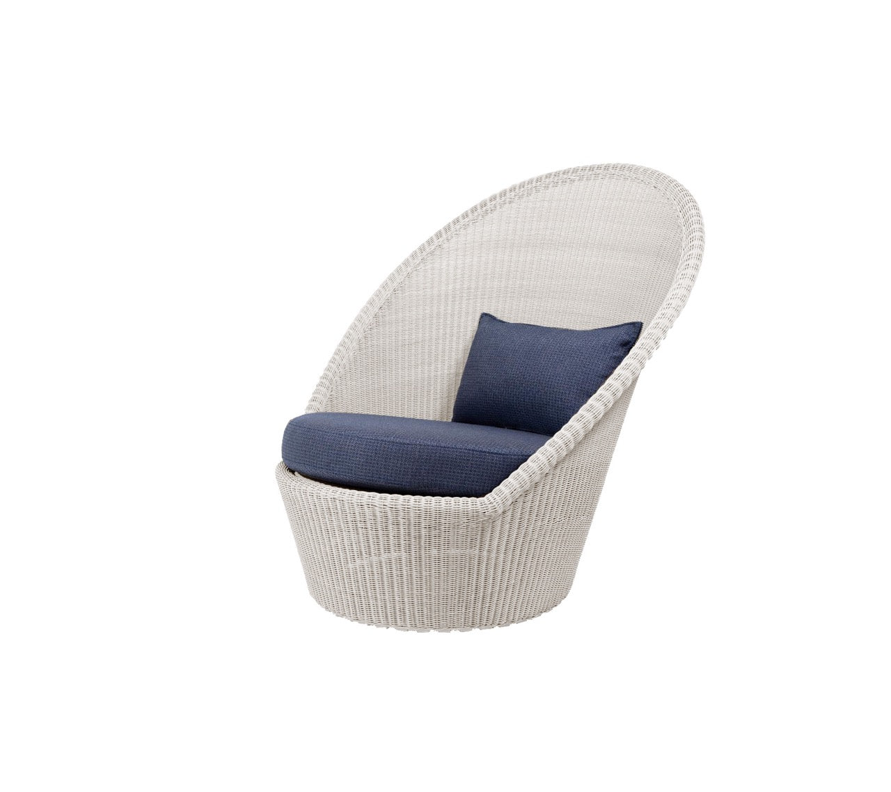 Cane-Line I Kingston sun lounger with wheels