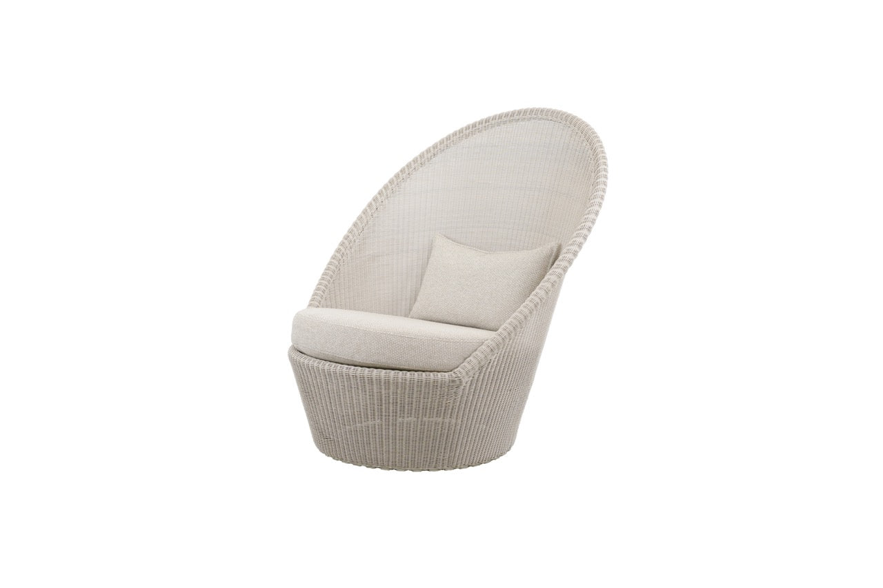 Cane-Line I Kingston sun lounger with wheels