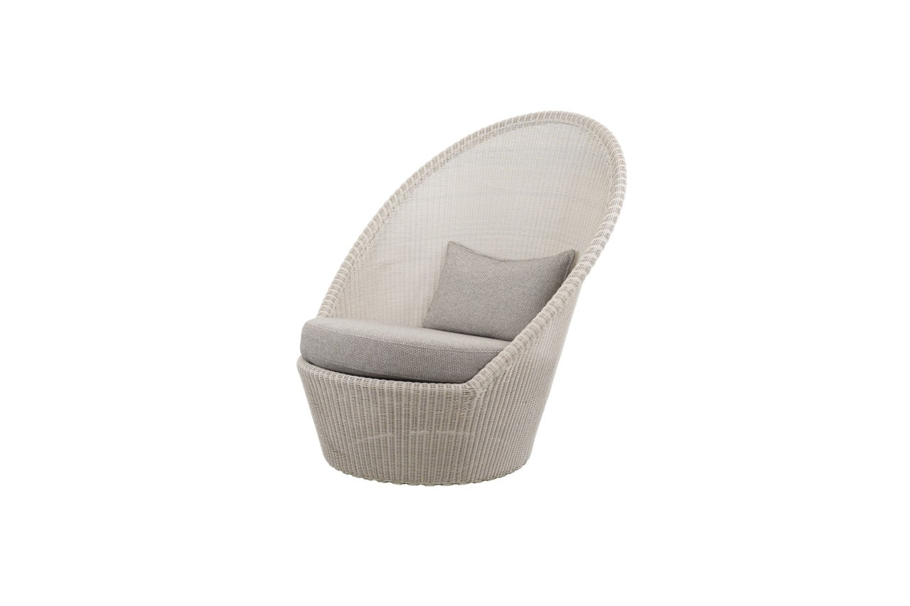 Cane-Line I Kingston sun lounger with wheels