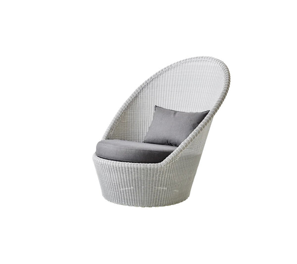 Cane-Line I Kingston Sonnenstuhl mit Rädern