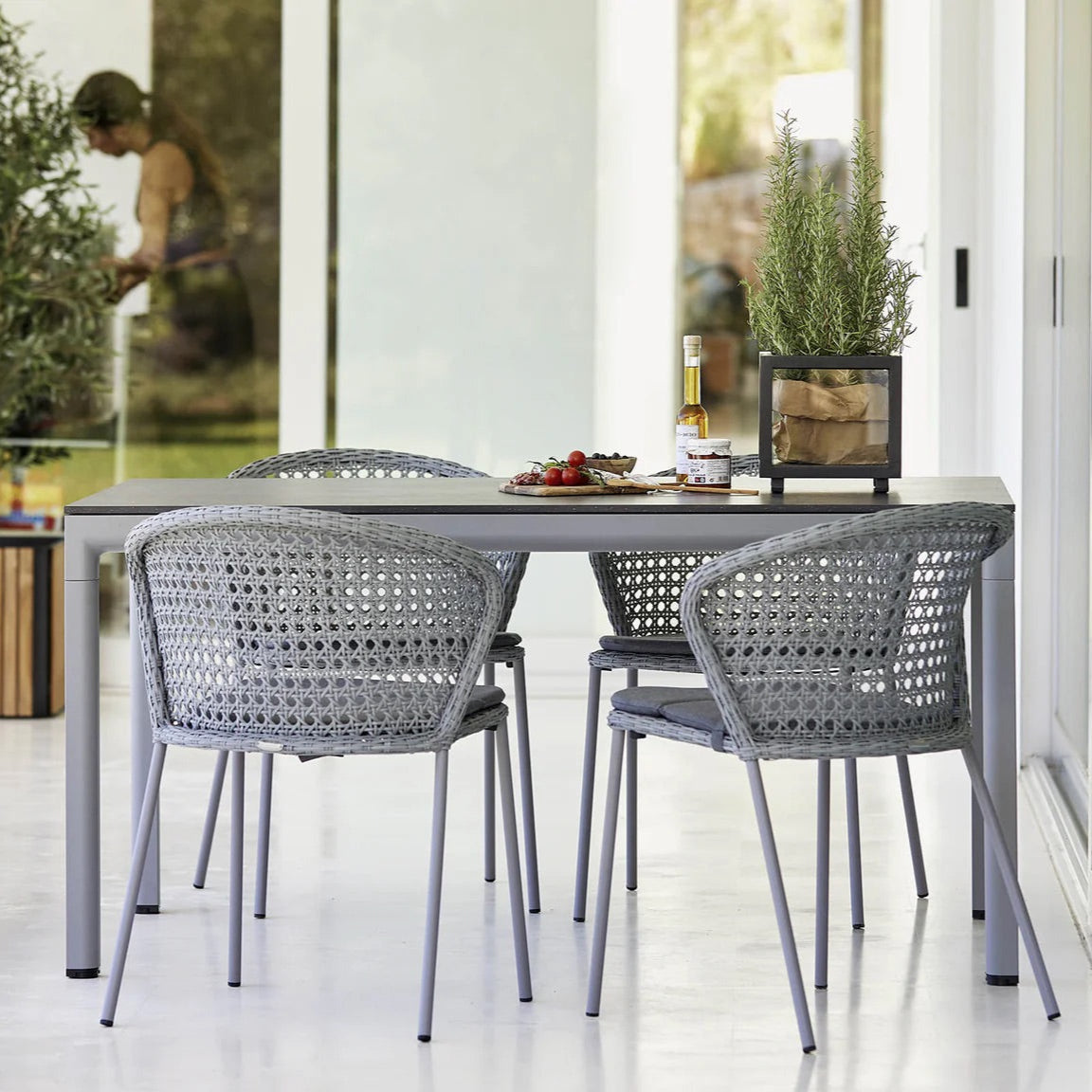 Cane-Line I Lean Stuhl