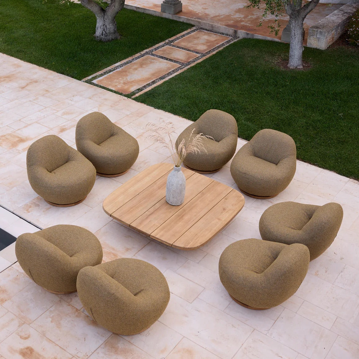 Cane-Line | Mellow Couchtisch 144 cm, quadratisch