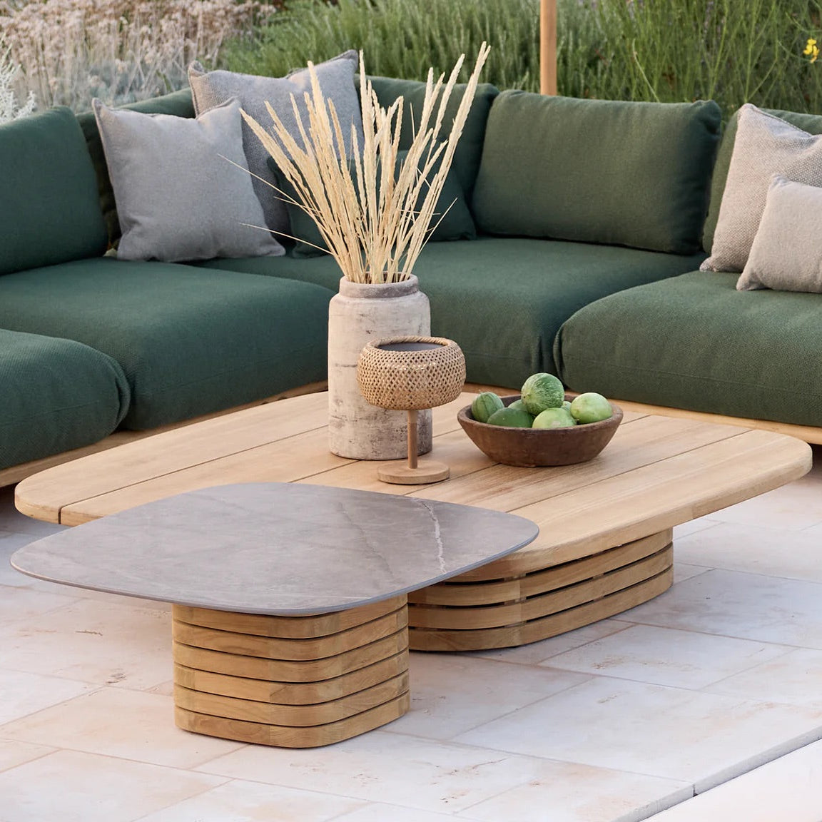 Cane-Line | Mellow Couchtisch 90 cm, quadratisch