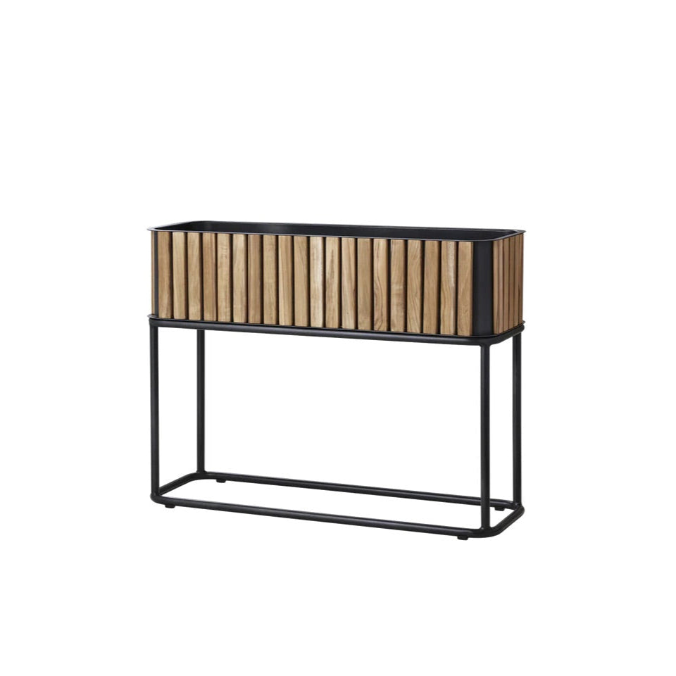 Cane-Line I Combine Pflanzgefäß inklusive Gestell