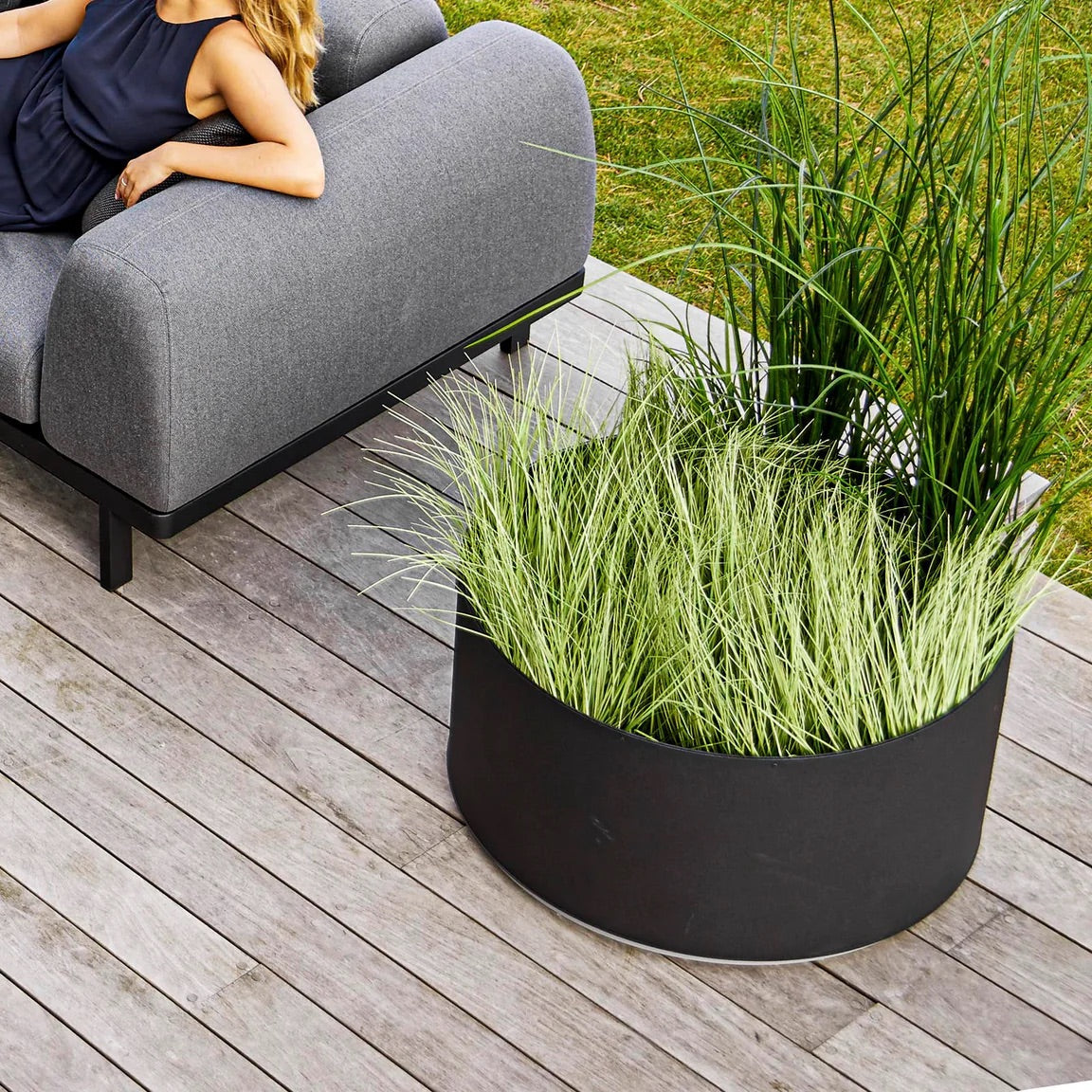 Cane-Line I Grow Pflanzgefäß Ø 75 cm