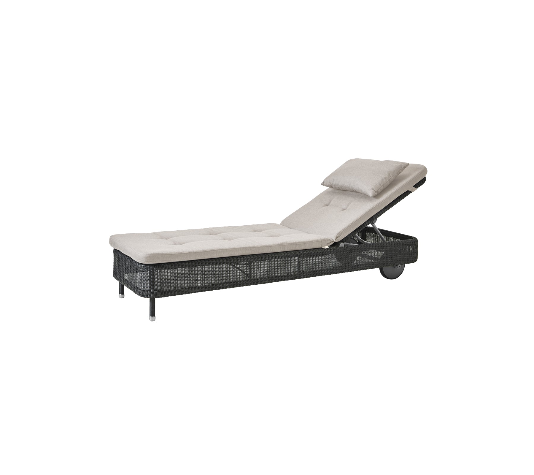 Cane-Line I Presley sun lounger