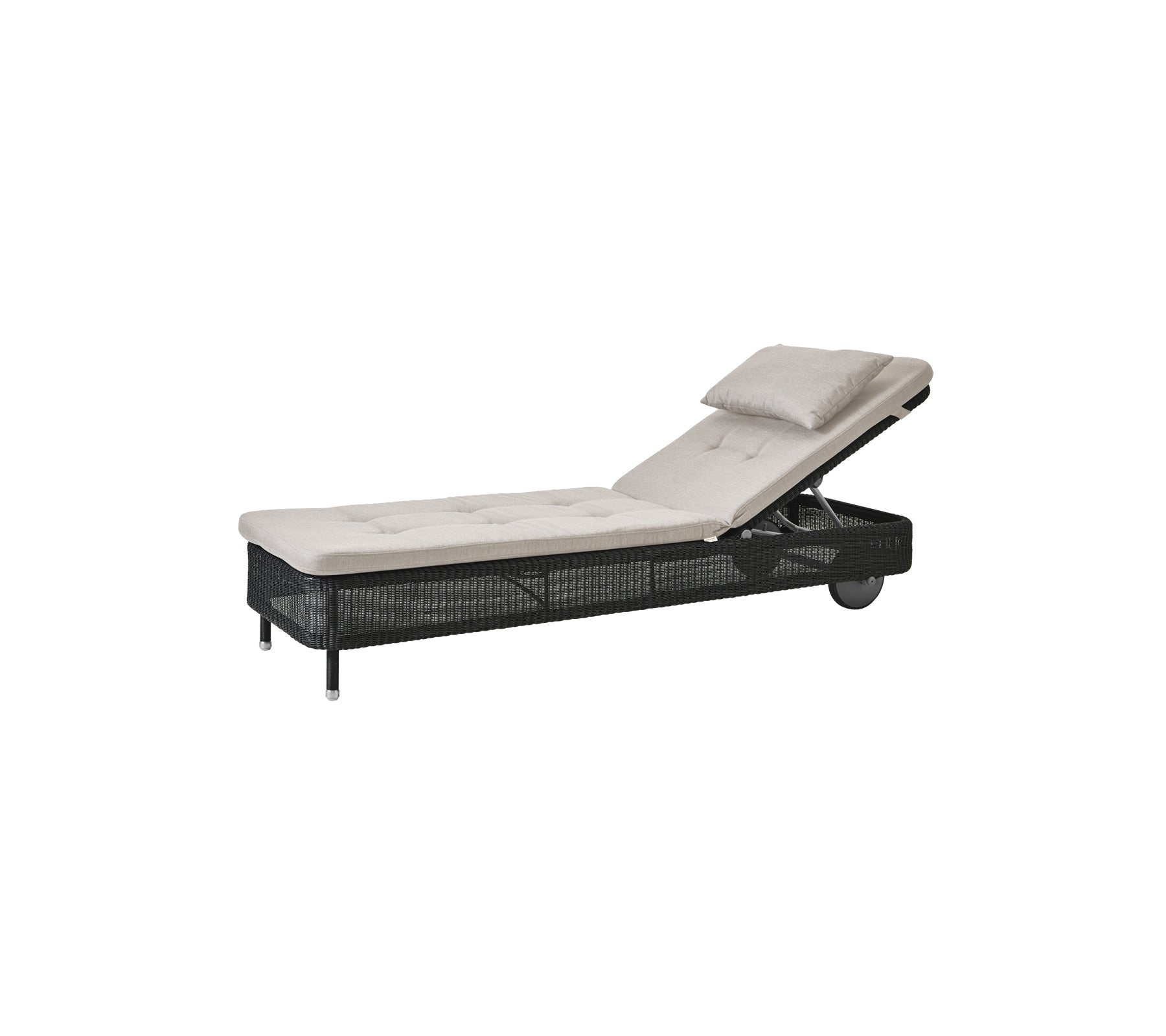 Cane-Line I Presley sun lounger