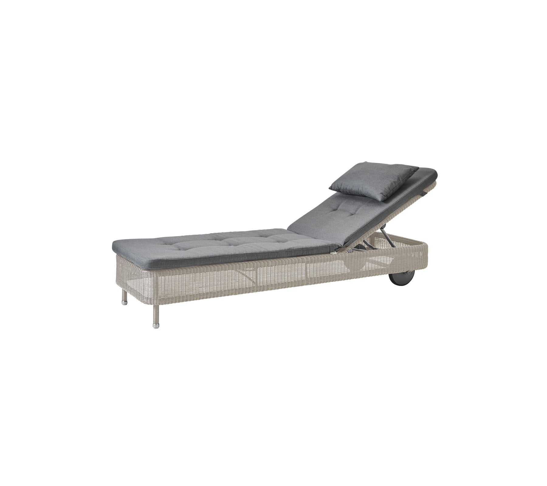 Cane-Line I Presley sun lounger