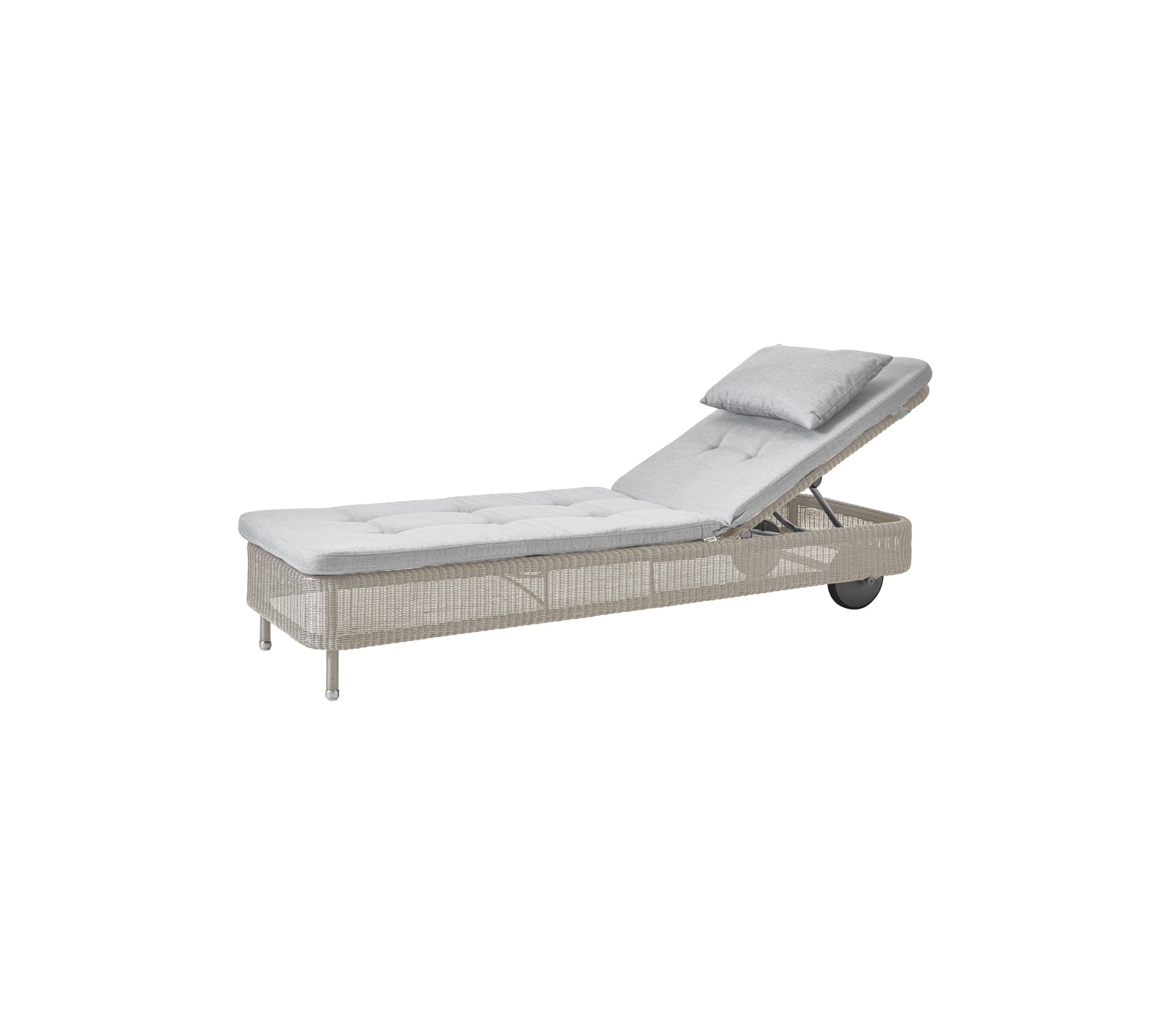 Cane-Line I Presley sun lounger