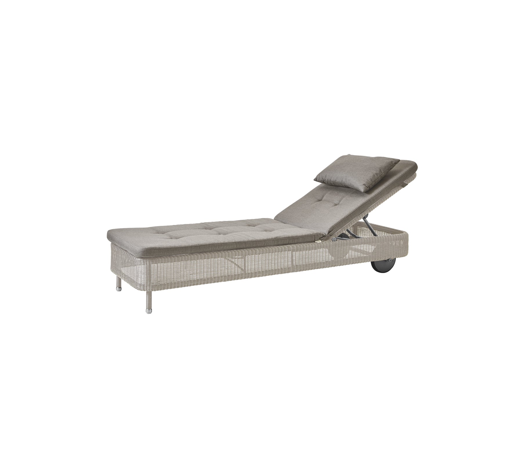 Cane-Line I Presley sun lounger