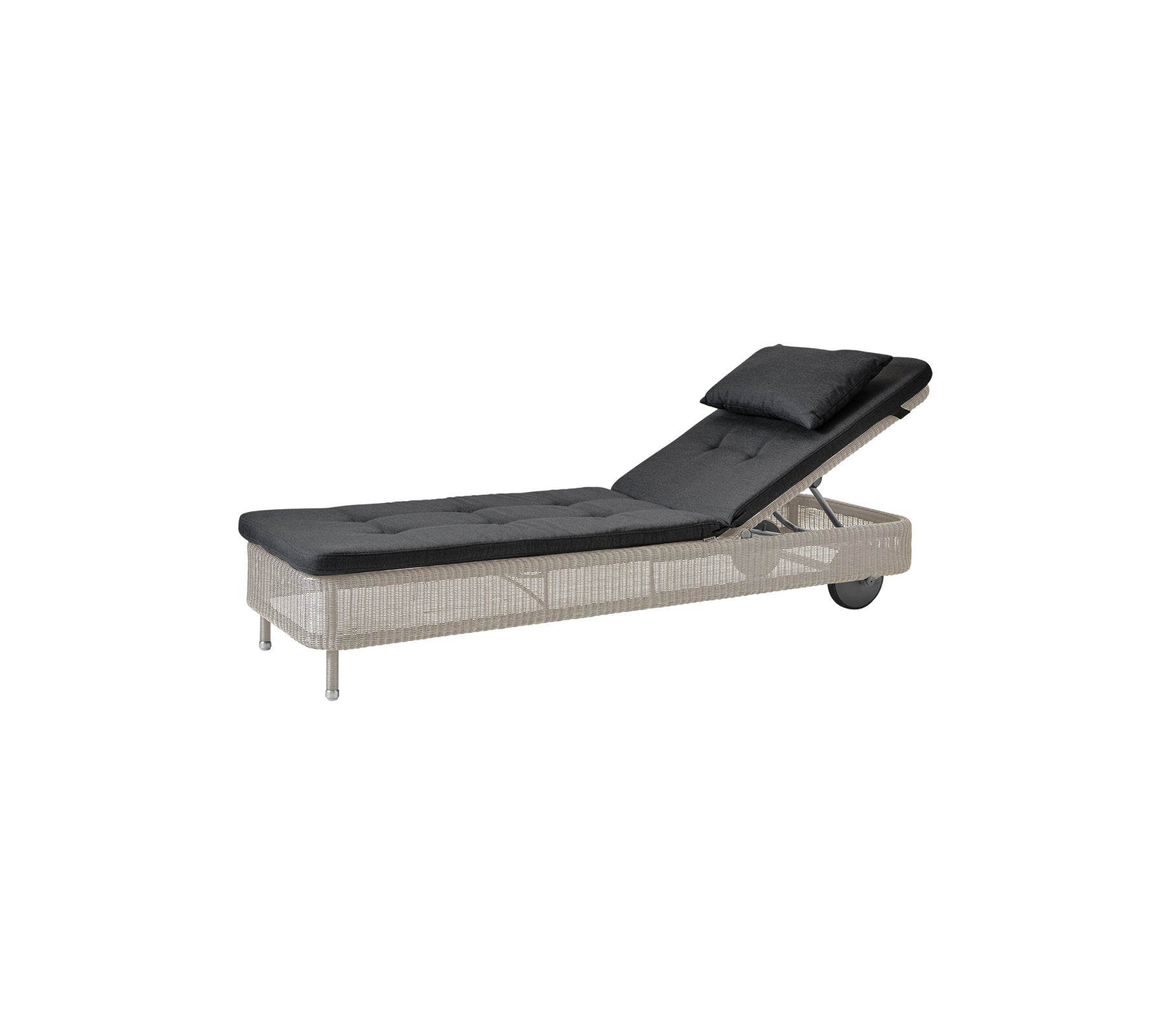 Cane-Line I Presley sun lounger