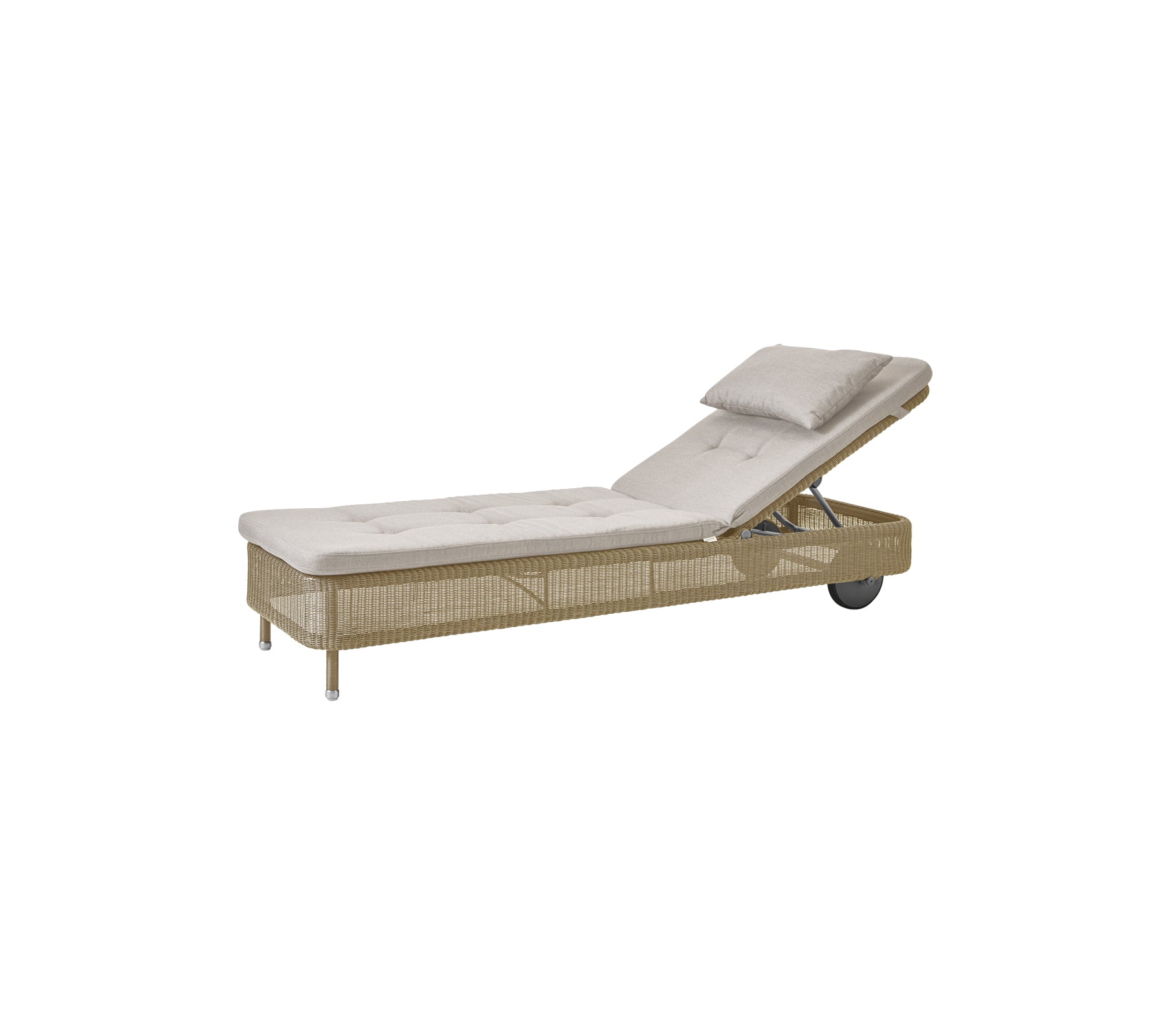Cane-Line I Presley sun lounger