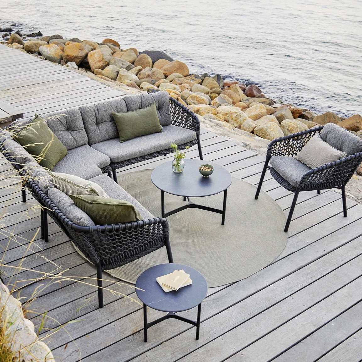 Cane-Line I Circle Outdoorteppich Ø 200 cm