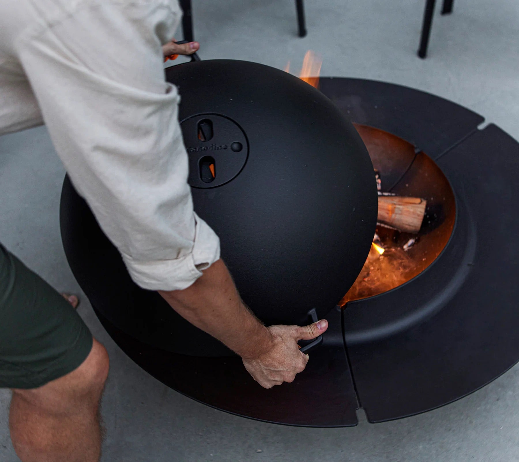 Cane-Line I Ember Feuerschale