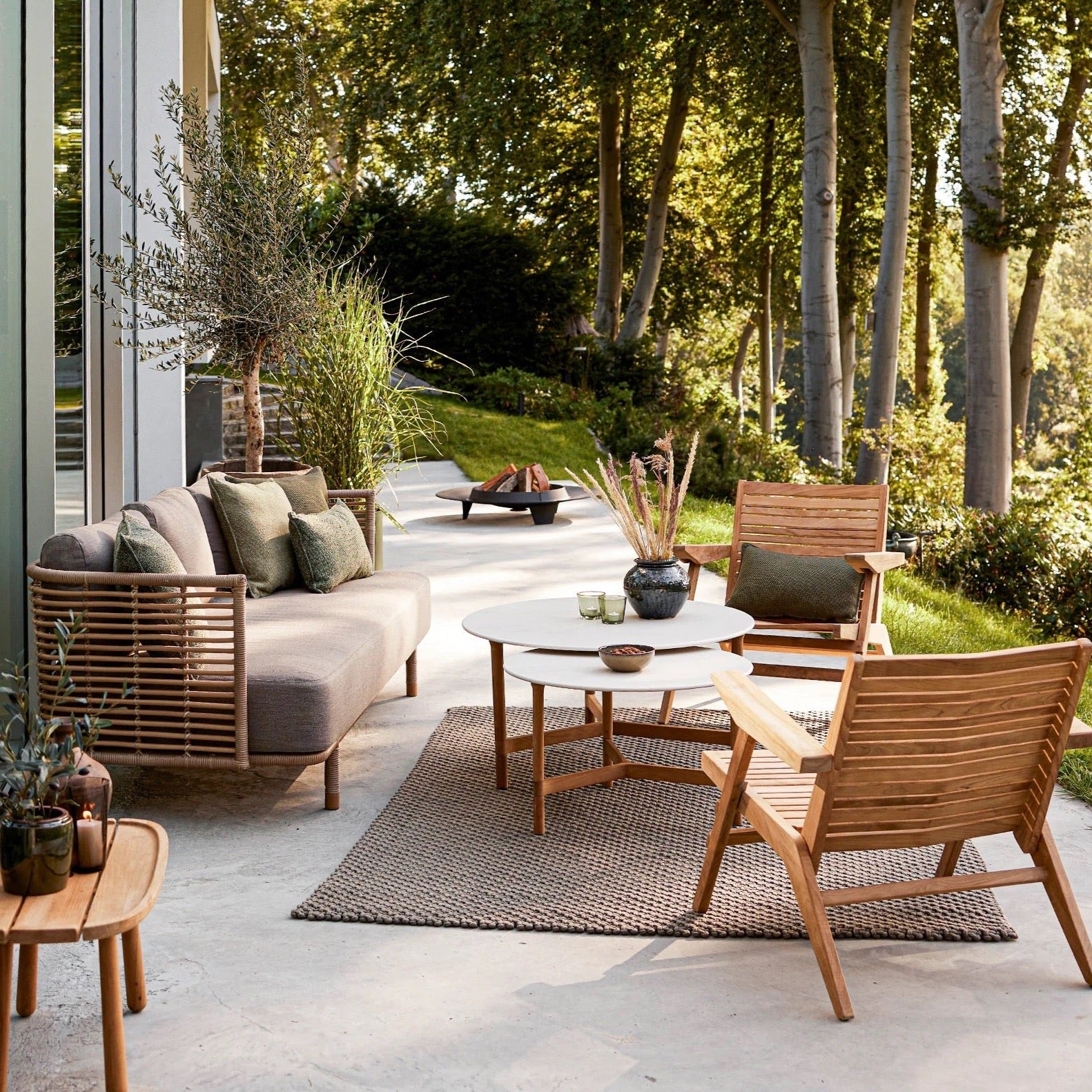 Cane-Line I Flip Loungesessel