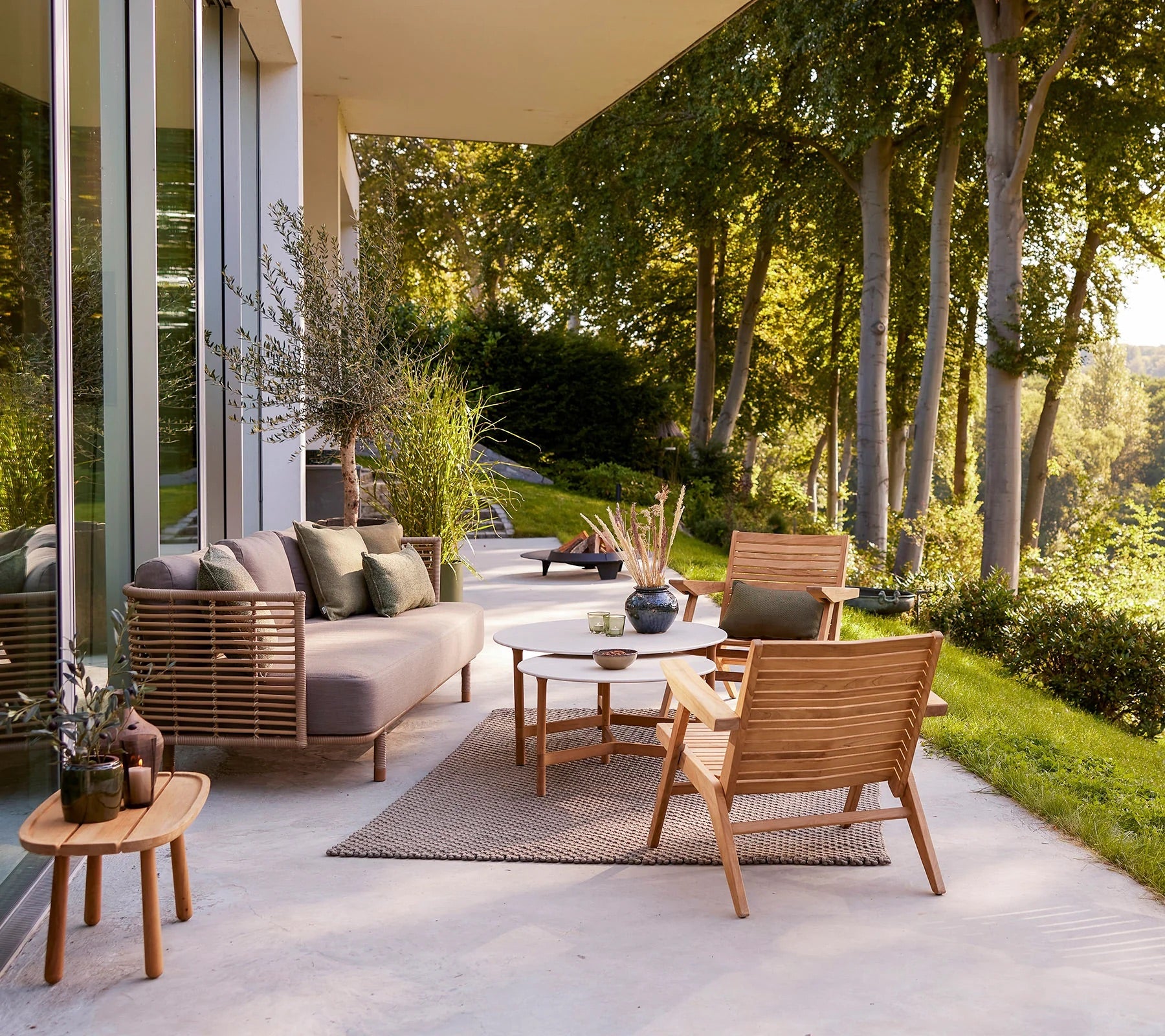 Cane-Line I Flip Loungesessel