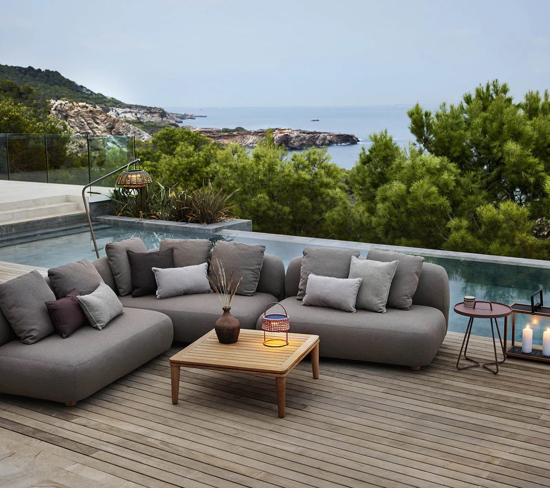 Cane-Line I Capture Zweisitzermodul mit Armlehne rechts