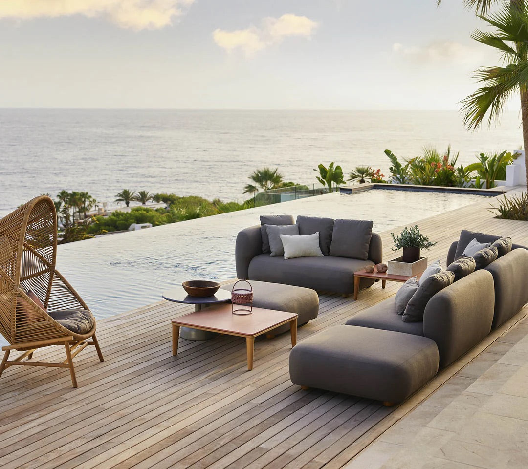 Cane-Line I Capture Zweisitzermodul mit Armlehne rechts