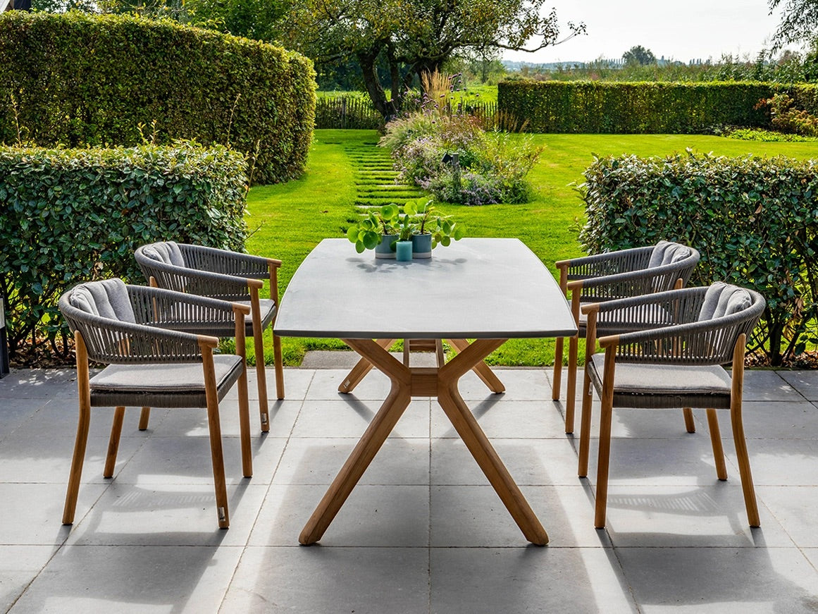 Traditional Teak I Marcella Armlehnenstuhl