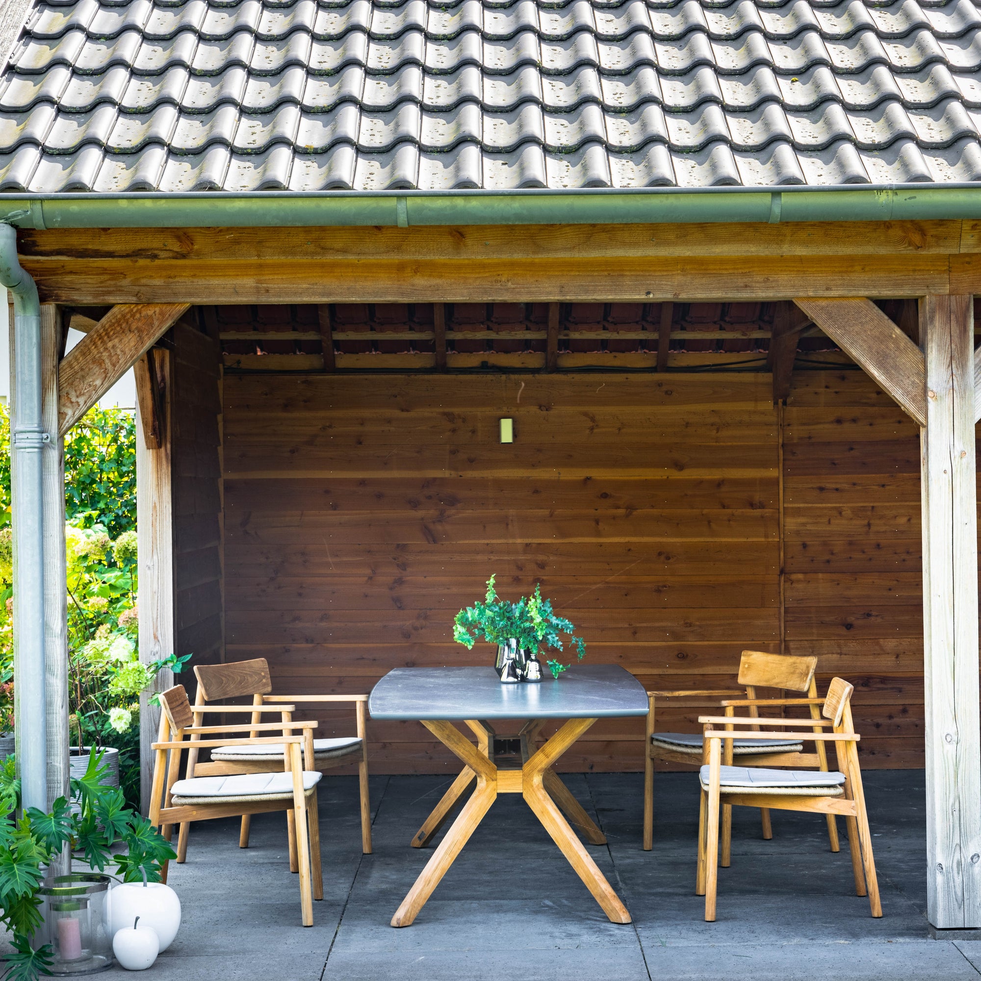 Traditional Teak I Carmen Essstuhl