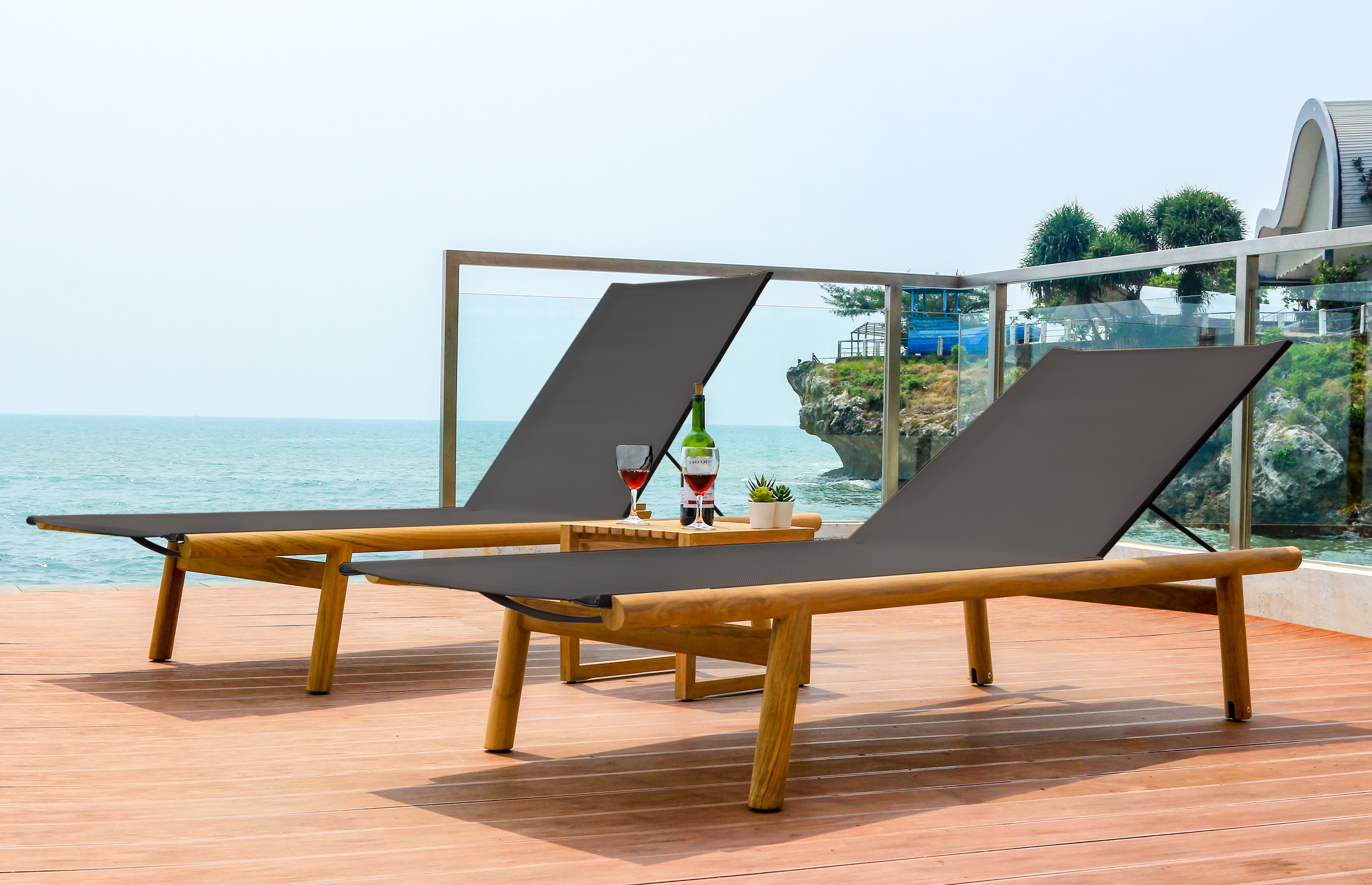 Traditional Teak I Carmen Sonnenliege