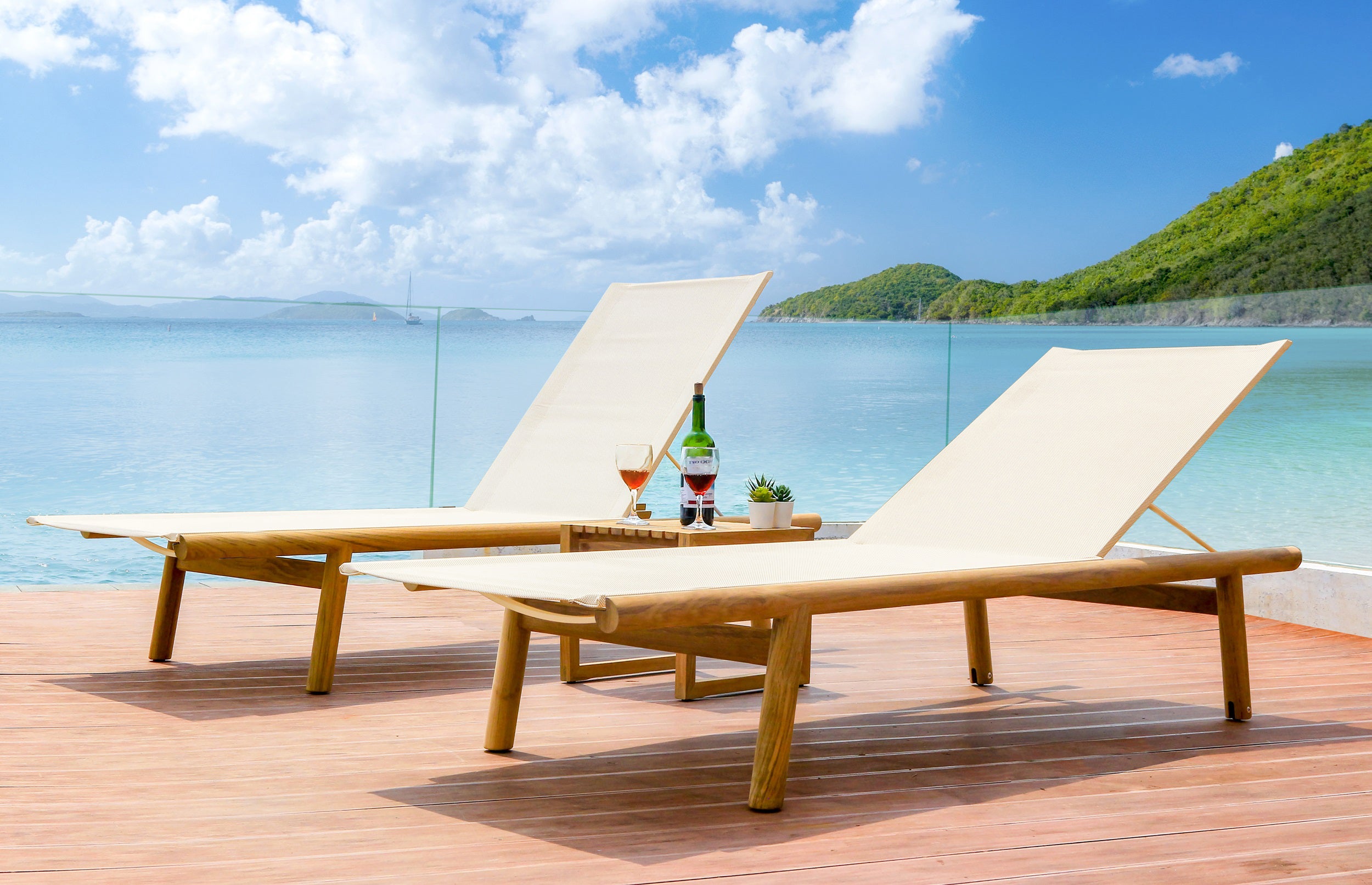 Traditional Teak I Carmen Sonnenliege