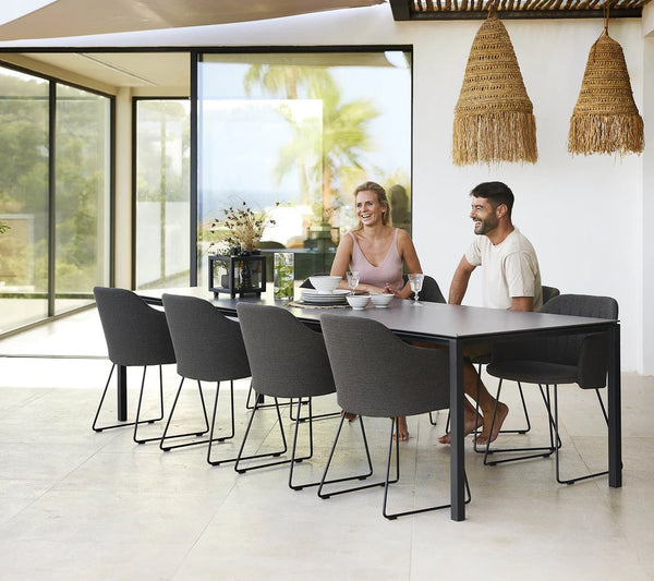 Cane-Line I Pure Tisch 280 cm, rechteckig