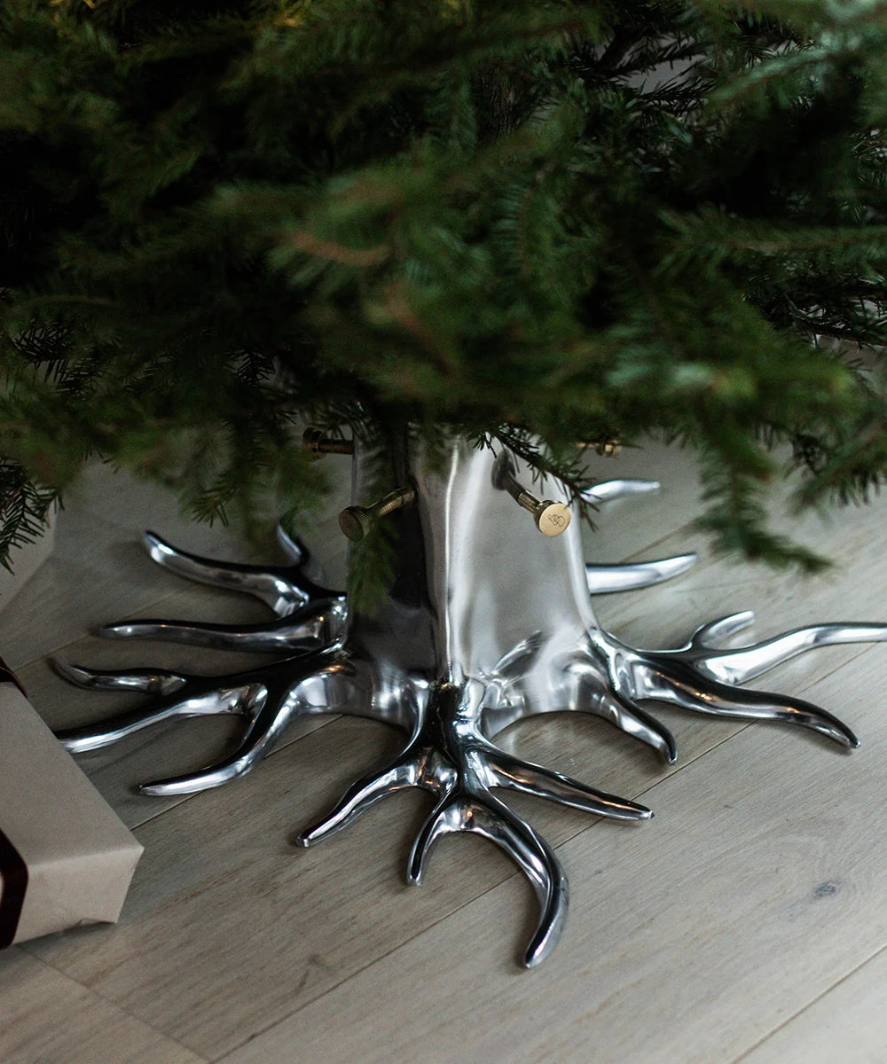 Christmas Tree Stand Silver