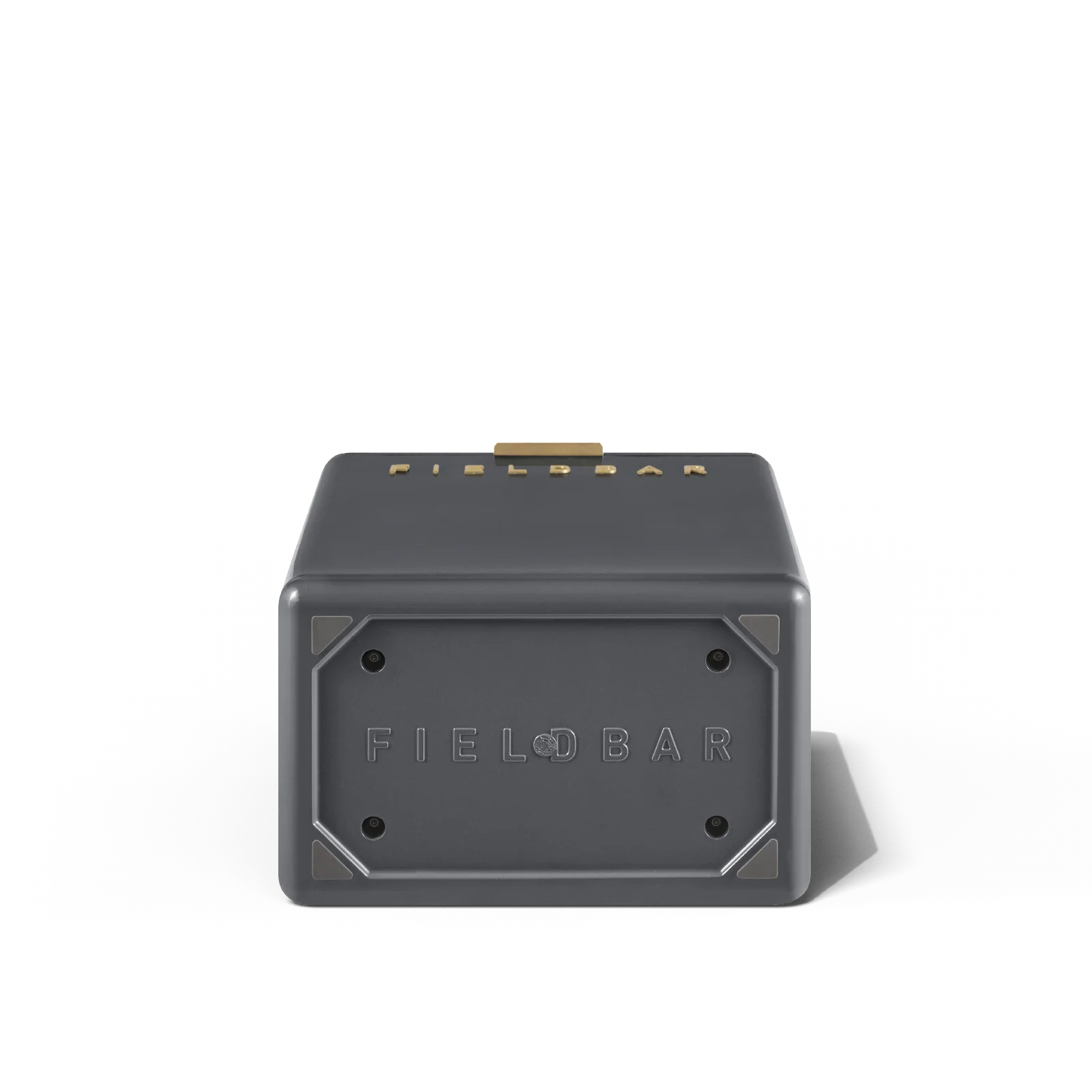Fieldbar Drinks Box Oyster Grey Unterseite mit Silikonfüßen