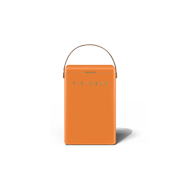 Fieldbar Kühlbox 10L Orange – Frontansicht