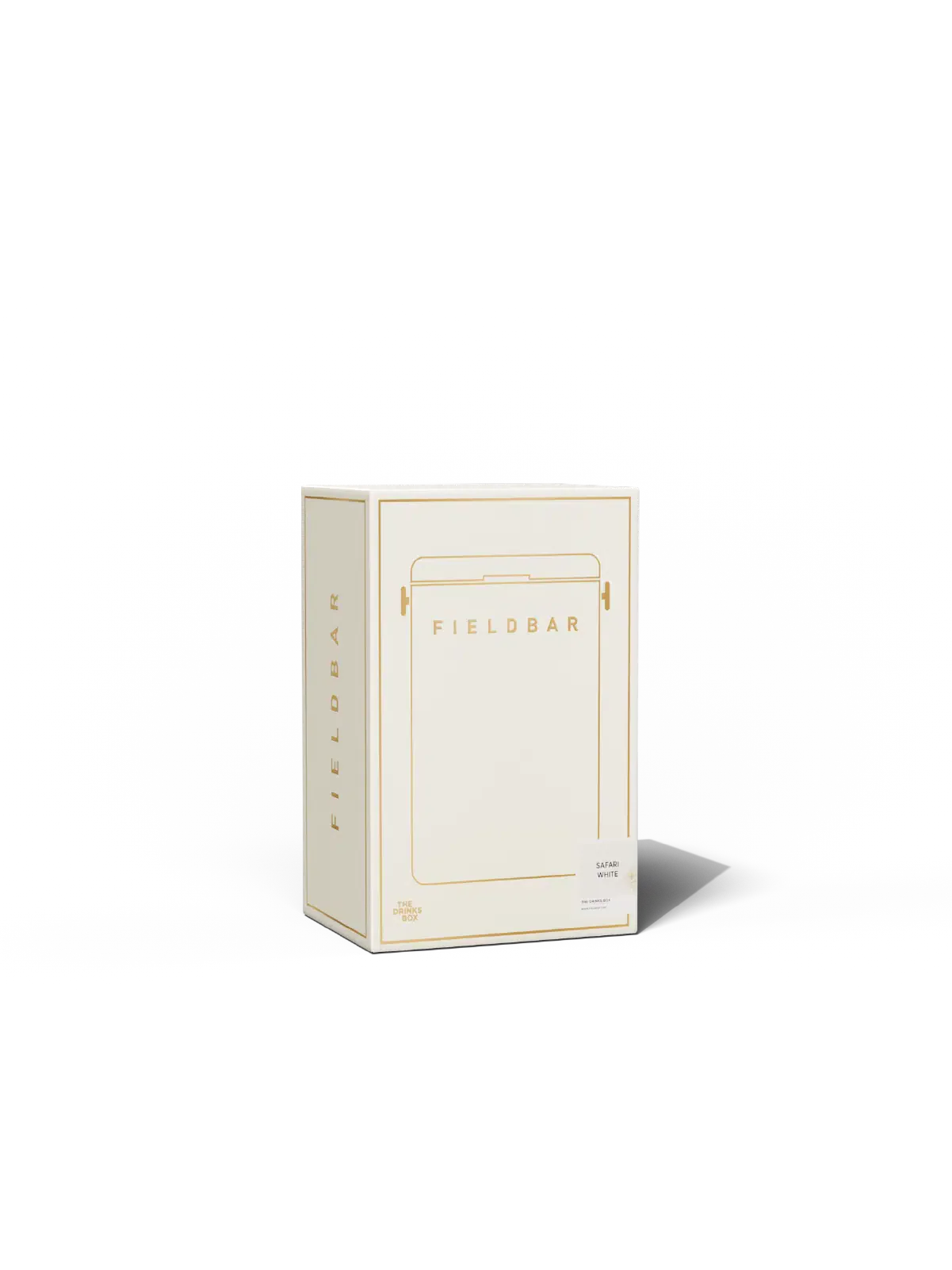 Fieldbar Drinks Box Safari White in Geschenkverpackung