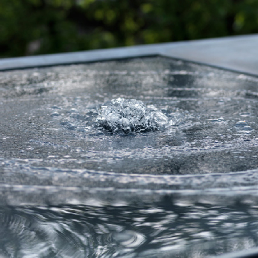 Domani Zink Fountains HZCF50 – Water Feature 80x80x50 cm