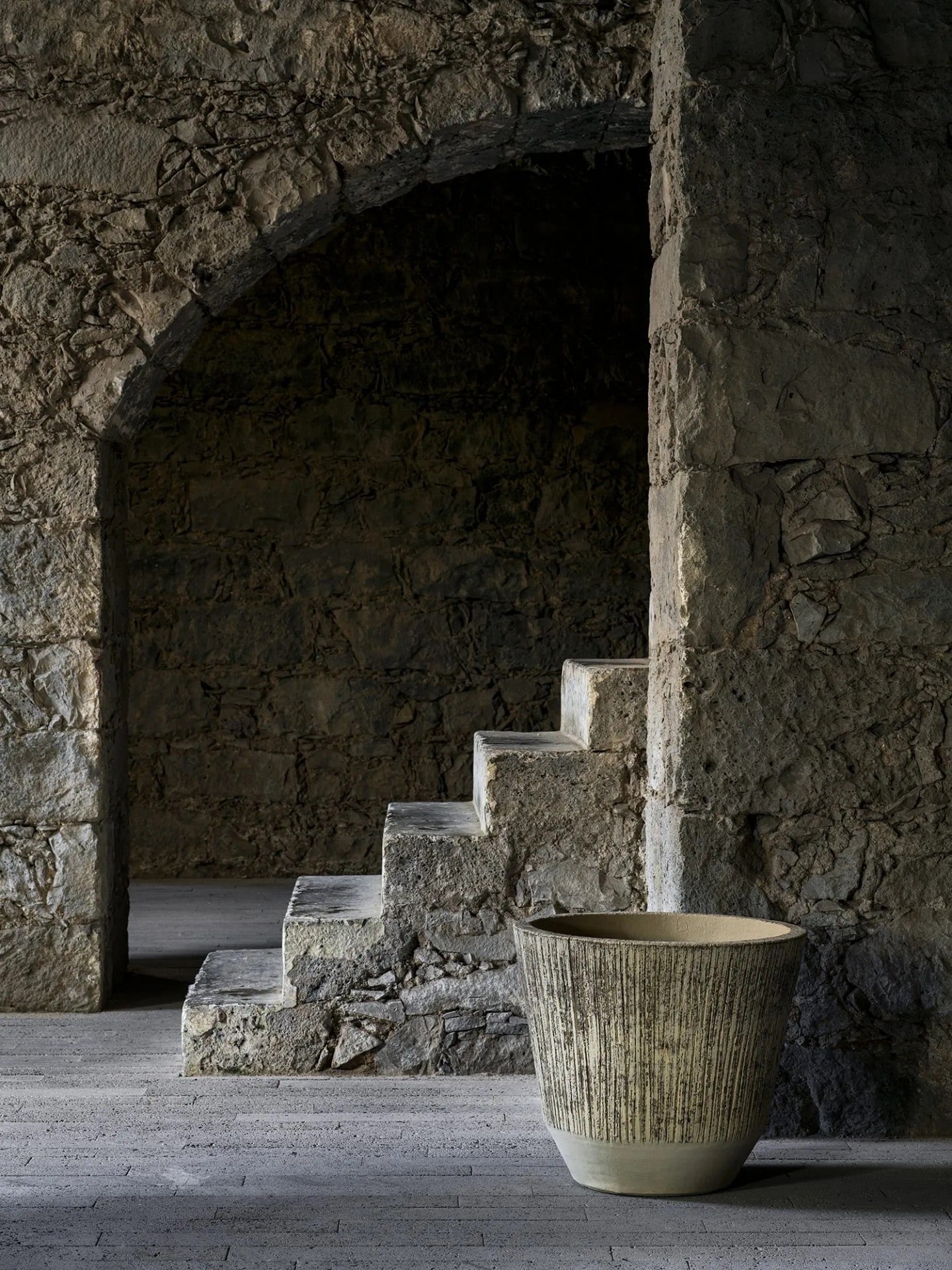 Domani Albi Pflanzgefäß Ton