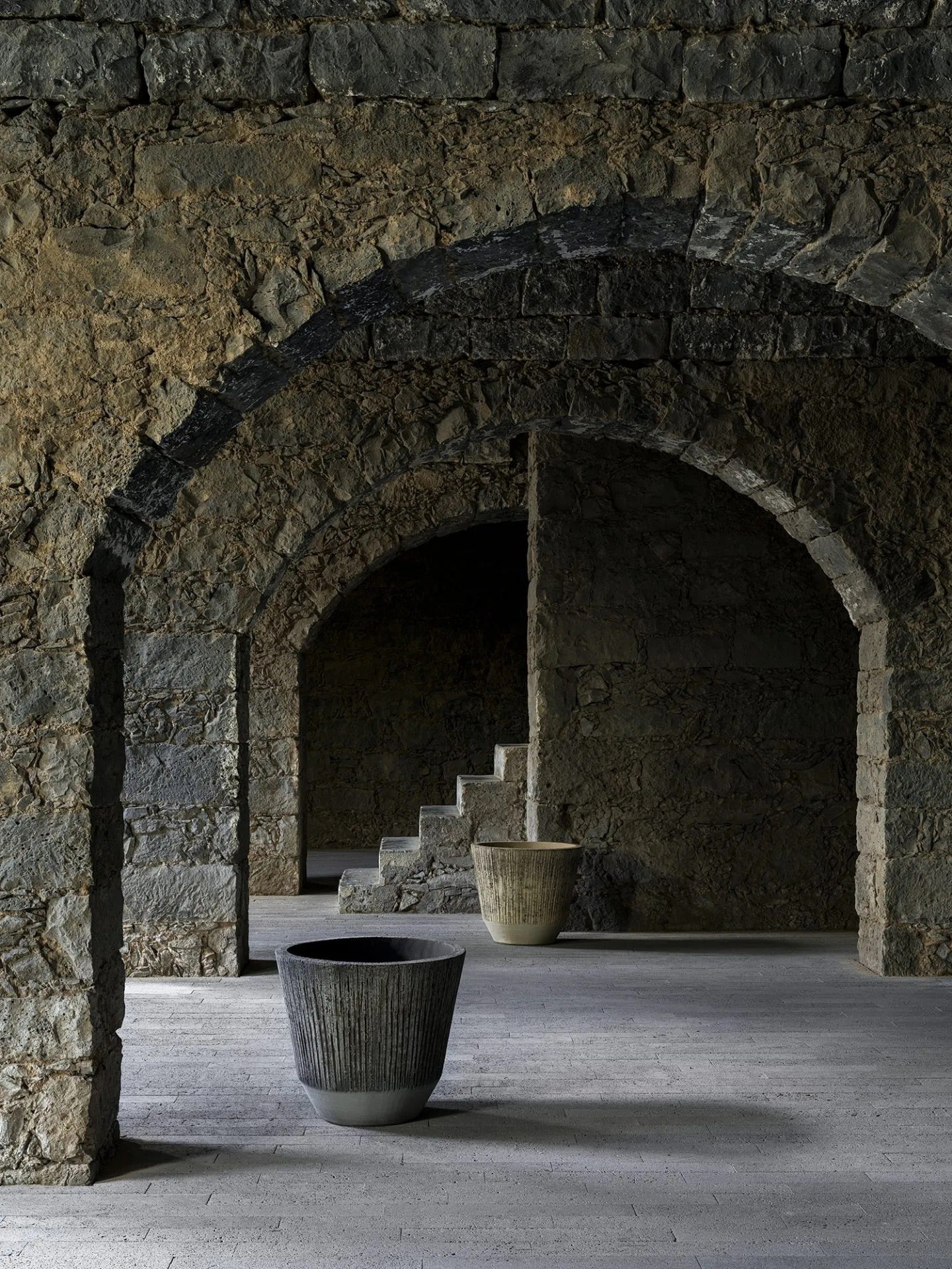 Domani Albi Pflanzgefäß Ton